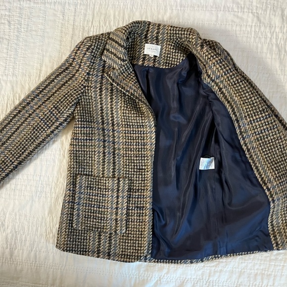 Sezane Jack Jacket in Portsmouth Check - Picture 8 of 16